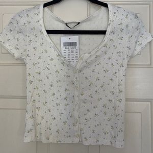 Brandy Melville cardigan, button down top